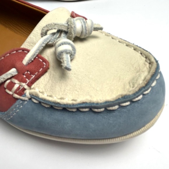 Sebago Boat Shoes Leather Loafers Slip On Casual Blue Red Women's Size
7.5‎ - Picture 2 of 7